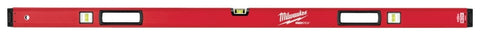 Milwaukee REDSTICK Series MLBX59 Beam Box Level, 59 in L, 3-Vial, Aluminum, Red