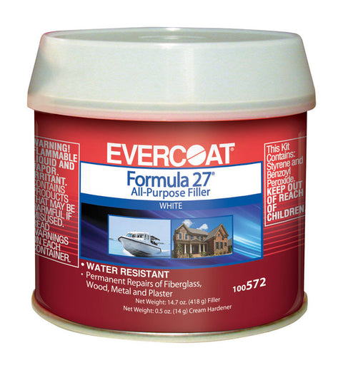 Evercoat All-Purpose Plastic Filler White 15.2 oz.