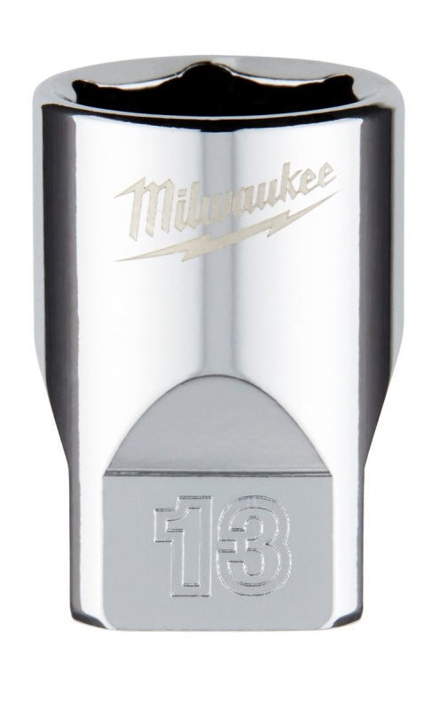 Milwaukee 45-34-9039 Socket, 13 mm Socket, Standard Socket, 4.921 in O ...