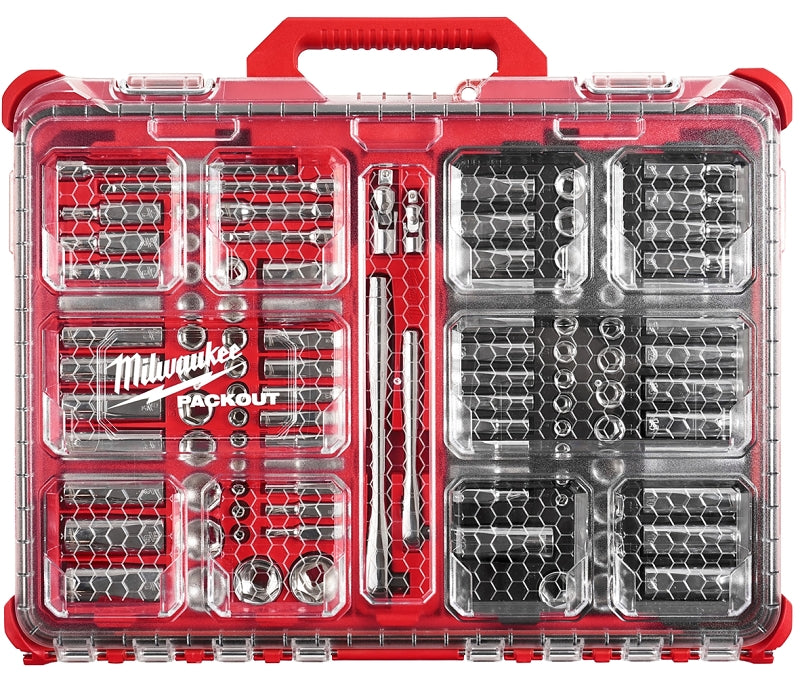 Shell Bells Milwaukee Milwaukee 48-22-9486 Metric/SAE Ratchet and Socket Set, Specifications ...
