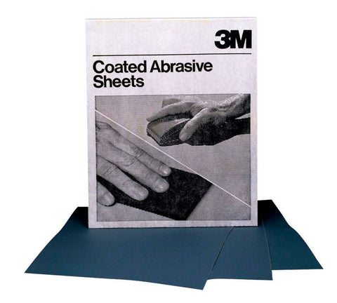 3M Tri-M-ite Silicon Carbide Sandpaper 11 in. L 80 Grit Medium 1 pk