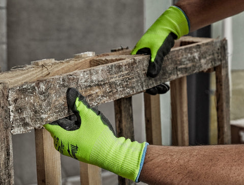 Milwaukee Cut Level 2 Series 48-73-8922 Breathable Dipped Gloves, Unise, L, 10-3/4 in L, Reinforced Thumb