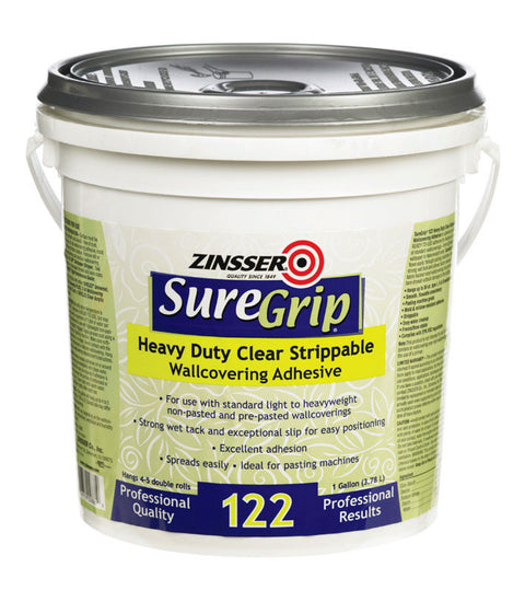 Zinsser SureGrip 122 Strippable Wallcovering Adhesive 1 gal.