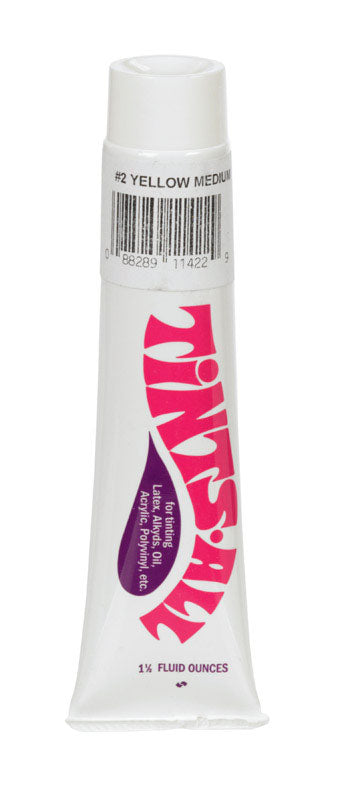 Tints-All Yellow Medium Paint Colorant 1.5 oz.