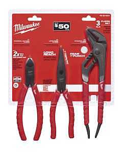 Milwaukee 48-22-6331 Pliers Kit, 3-Piece