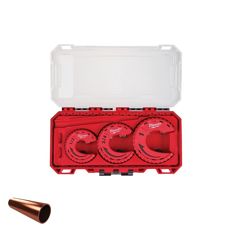 Milwaukee 48-22-4267 Close Quarters Tubing Cutter Set, 1 in Max Pipe/T ...