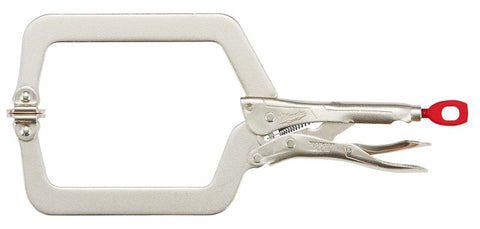 Milwaukee Torque Lock 48-22-3523 Locking C-Clamp with Swivel Jaw, 6-1/2 in OAL, 4-1/2 in Jaw Opening