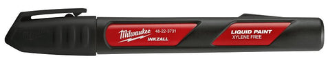 Milwaukee INKZALL Series 48-22-3731 Liquid Paint Marker, Black/Red, 6.09 in L