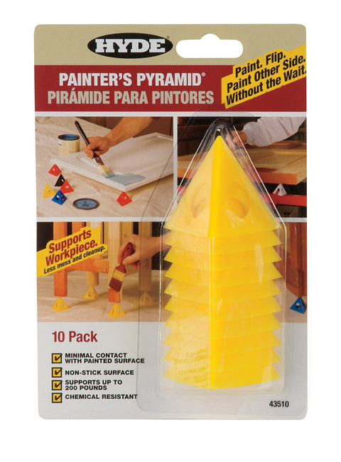 Hyde Painter's Pyramid Work Supports 2-1/2 in. W Plastic