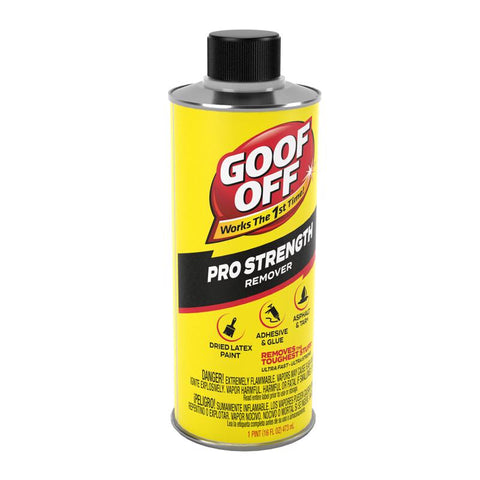 Goof Off Pro Strength All Purpose Remover 1 pt, Pack of 6