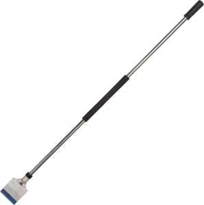 Hyde 19440 Hammer Scraper, 48 in L Handle, 4 in W Blade, Carbon Steel Blade, Foam-Grip Handle, Rubber Handle