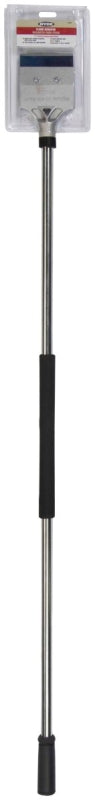 Hyde 19450 Hammer Scraper, 54 in L Handle, 4 in W Blade, Carbon Steel Blade, Foam-Grip Handle, Rubber Handle