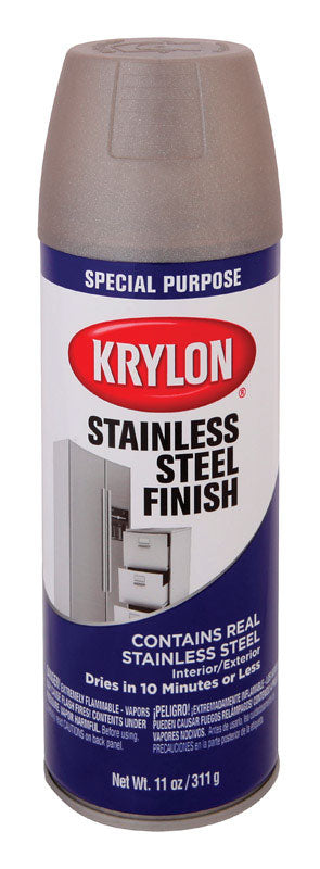 Krylon Special Purpose Stainless Steel Stainless Steel Spray Paint 11 oz.