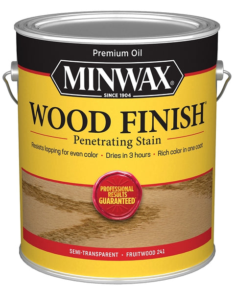 Minwax Wood Finish 710800000 Wood Stain, Fruitwood, Liquid, 1 gal, Can, Pack of 2