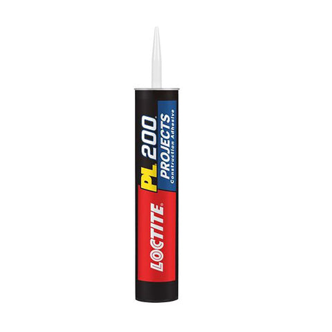 Loctite 1390602 Project Construction Adhesive, Off-White, 28 fl-oz Cartridge, Pack of 12