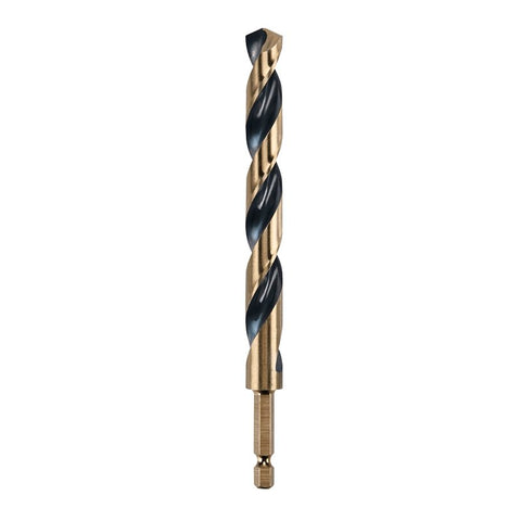 DEWALT DWA5032 Drill Bit, 1/2 in Dia, 6 in OAL, 1/4 in Dia Shank, Hex Shank