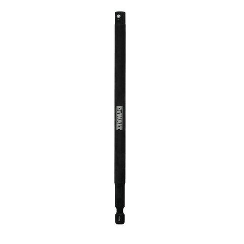 DEWALT ELITE Series DWAFE6ADPT14 Socket Adapter, 1/4 in Drive, Square Drive, 6 in L