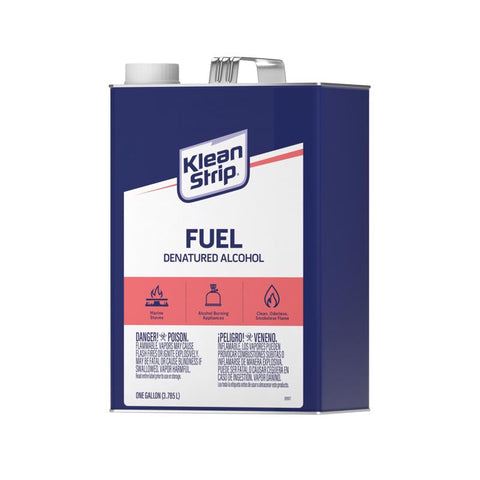 Klean Strip Denatured Alcohol Clean Burning Fuel 1 gal