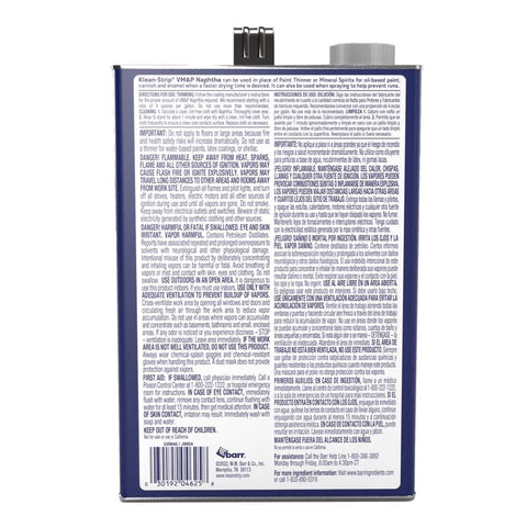 Klean Strip VM&P Naptha Solvent 1 gal, Pack of 4