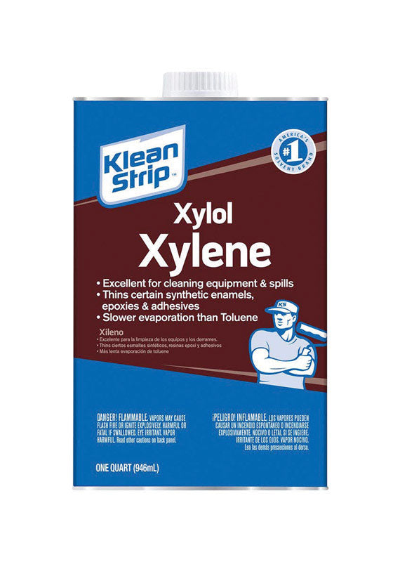 Klean Strip Xylol Xylene Paint Thinner 1 qt. – Shell Lumber and Hardware