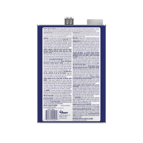 Klean Strip Xylene Solvent 1 gal, Pack of 4