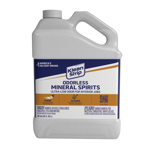 Klean Strip Mineral Spirits 1 gal, Pack of 4