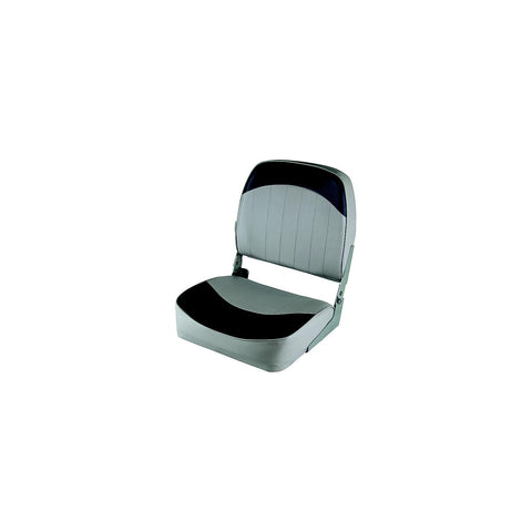 Wise 8WD734PLS664 Economy Fold Down Fishing Seat, Grey/Charcoal