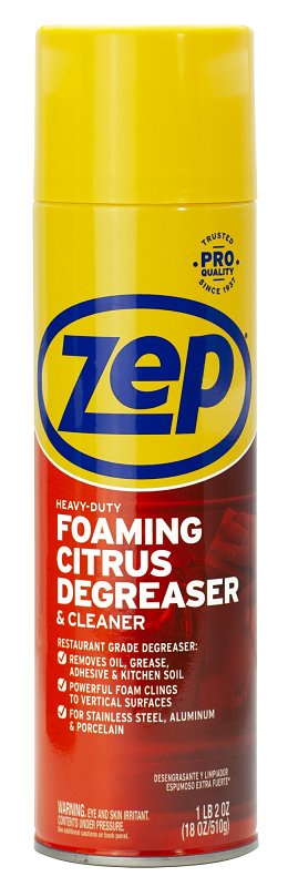 Zep ZUHFD18 Degreaser, 18 oz, Liquid, Characteristic