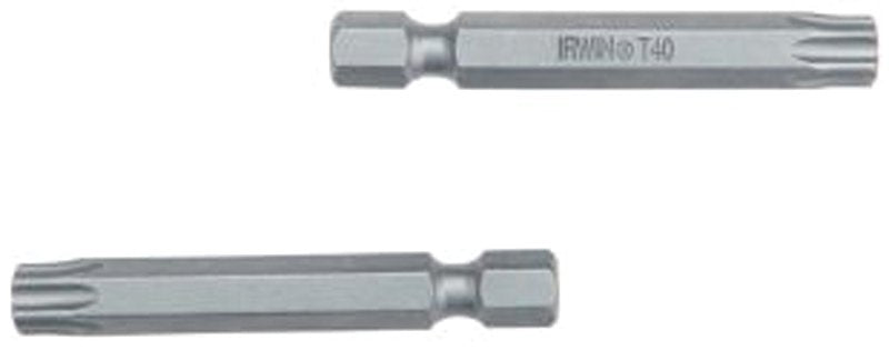 Irwin 93370 Power Bit, T25 Drive, Torx Drive, 1/4 in Shank, Hex Shank ...