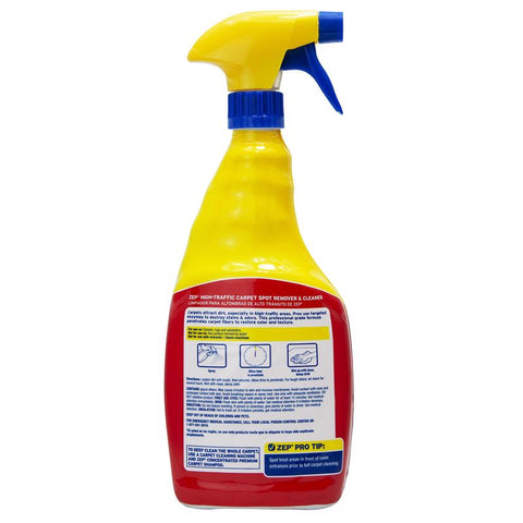 Zep Pleasant Scent Carpet Cleaner 32 oz Liquid, Pack of 12