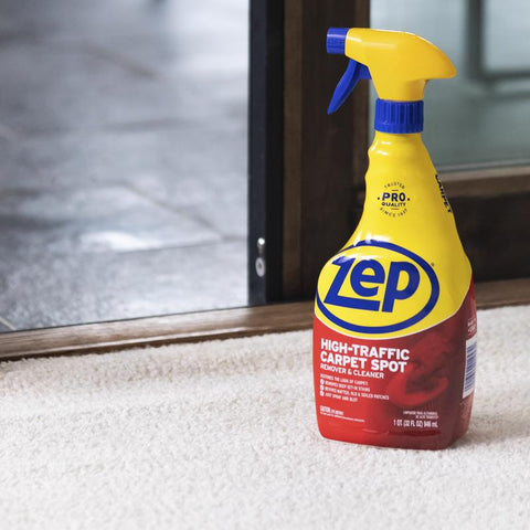 Zep Pleasant Scent Carpet Cleaner 32 oz Liquid, Pack of 12