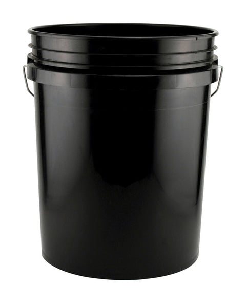 Leaktite Black 5 gal Plastic Paint Pail, Pack of 10