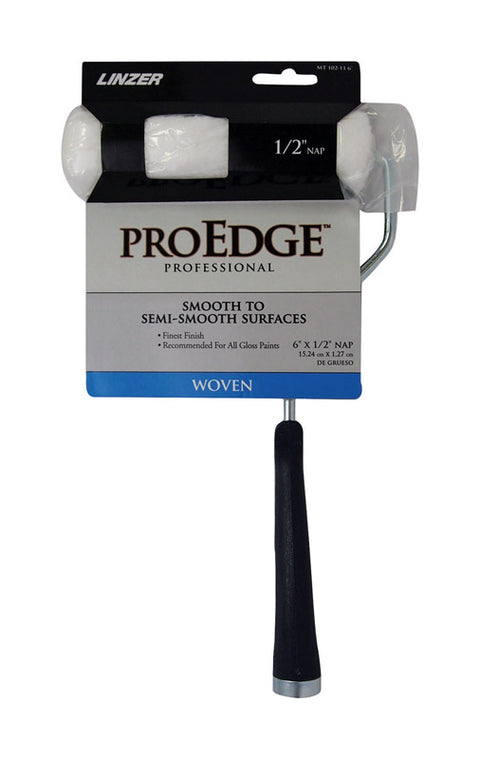 Linzer Pro Edge Mini Roller and Frame Threaded End 11 in. L x 6 in. W