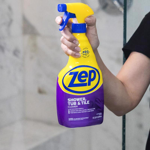 Zep No Scent Tub and Tile Cleaner 32 oz Liquid, Pack of 12