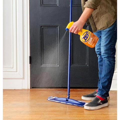 Zep Fresh Scent Hardwood & Laminate Floor Cleaner Liquid 32 oz, Pack of 12