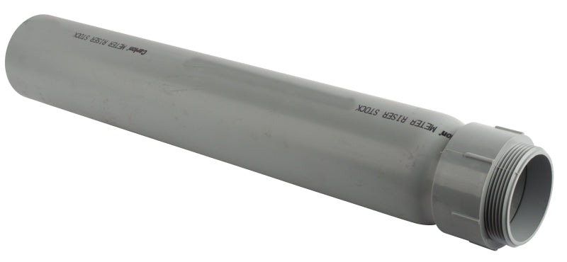 Carlon E954LXX Slip Meter Riser, NPT, Gray – Shell Lumber and Hardware