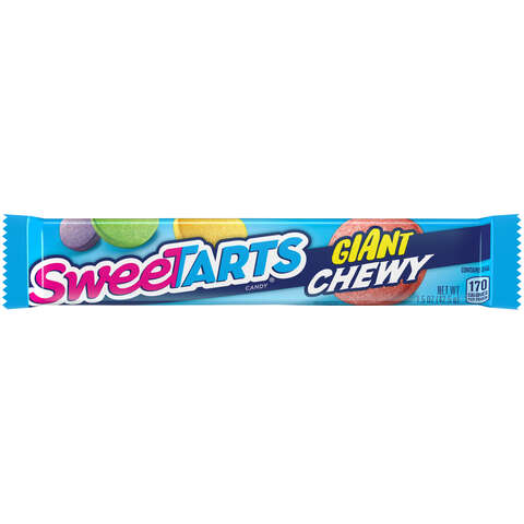 SweetTARTS Giant Assorted Chewy Candy 1.5 oz, Pack of 36