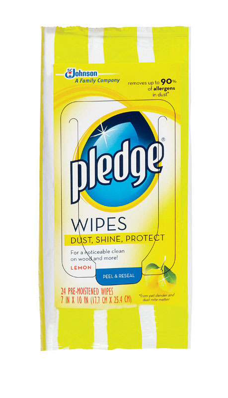 Pledge 24 pk Furniture Wipes – Shell Lumber and Hardware