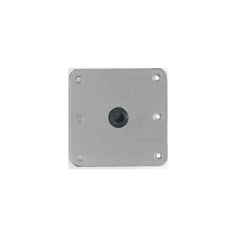 Attwood SP67739T Lock-N-Pin Base Plate 7" X 7" Threaded