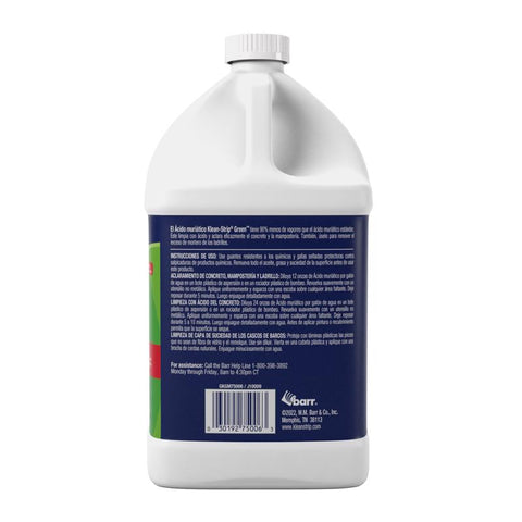 Klean Strip Green Muriatic Acid 1 gal Liquid, Pack of 4