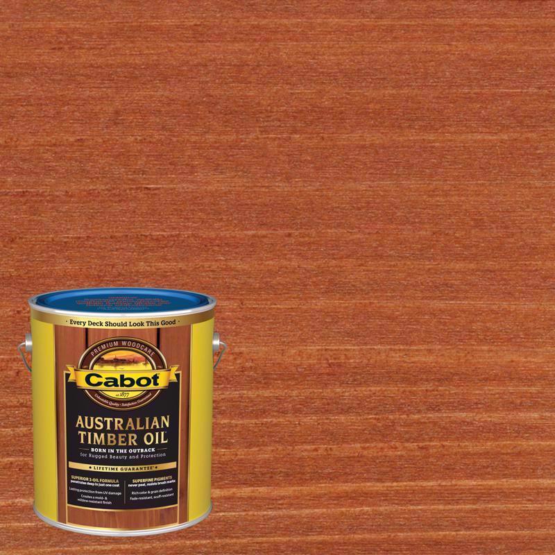 Cabot Australian Timber Oil Low VOC Transparent Mahogany Flame Austral ...