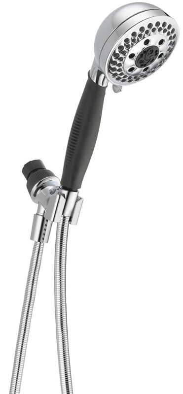 H2 Okinetic 75521 Multi-Function Handheld Shower Head, 2 gpm, 5 Spray, 4-5/32 in Dia