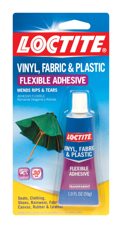Loctite Vinyl, Fabric & Plastic Flexible Adhesive 1 oz.