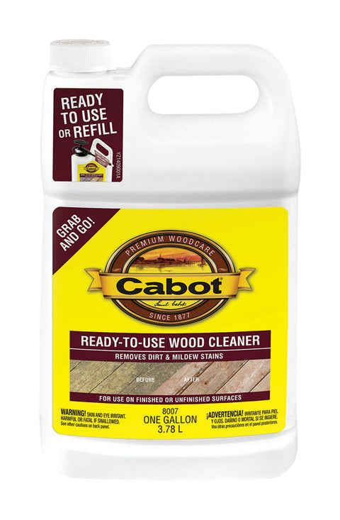 Cabot 1 gal. Wood Cleaner