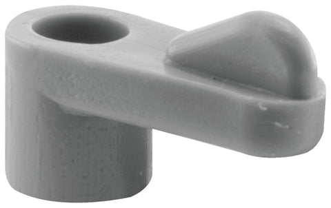 Make-2-Fit PL 7741 Window Screen Clip with Screw, 5/16 in D Dimensions, Plastic, Gray