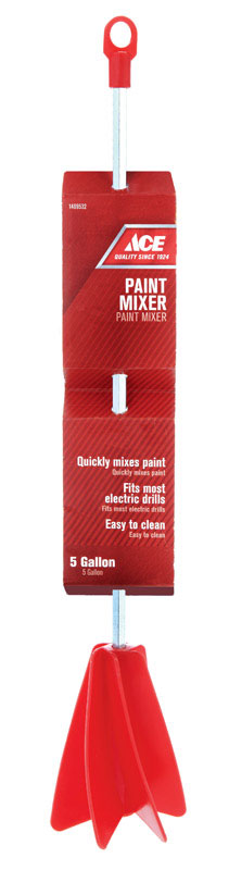 Ace 5 gal. Paint Mixer Polypropylene 5/16 in. W