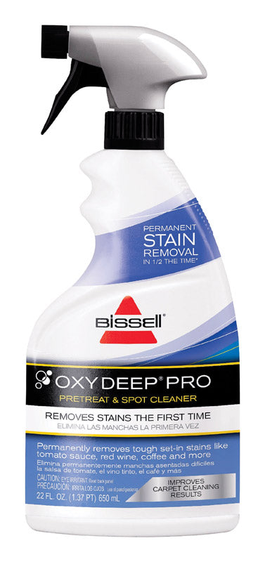 Bissell 44B1 Carpet Cleaner, 22 oz Bottle, Liquid, Characteristic, Clear, Pack of 6