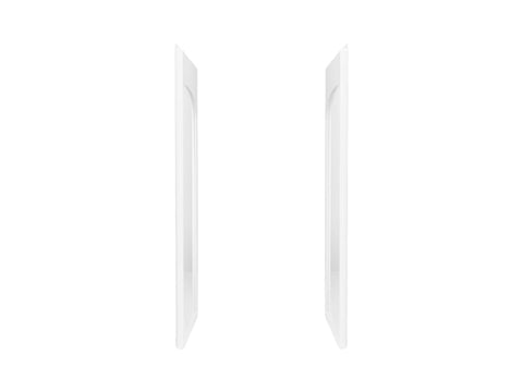 Sterling Ensemble Curve Series 72345100-0 Shower End Wall Set, 34 in L, 1-11/16 in W, 72-1/2 in H, Vikrell, Gloss, White