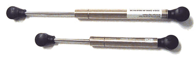 Sierra GS62660 Nitride Coated Nautalift 8.5 - 12″ Range 20 lb Force 3.5″ Stroke Gas Lift Supports