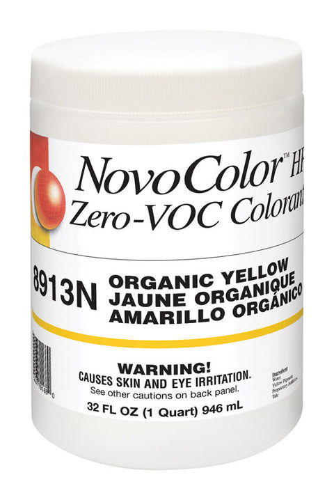 NovoColor HP AXXN Organic Yellow Paint Colorant 1 qt.